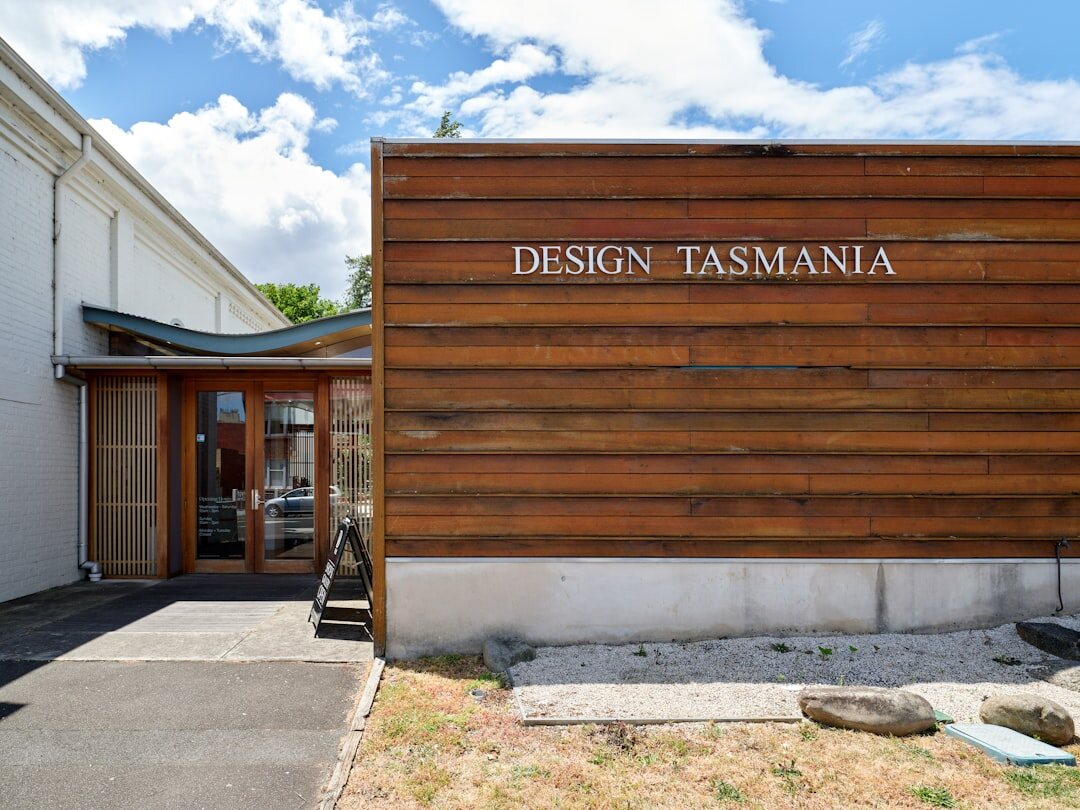 Welcoming TV studio entrance and reception area
